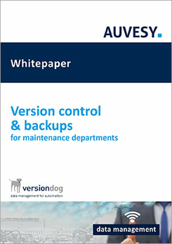 White paper: Version control & backups for maintenance departments (English)